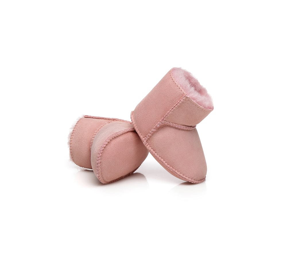 UGG Boots - AS UGG Erin Australian Sheepskin Baby Booties Cradle