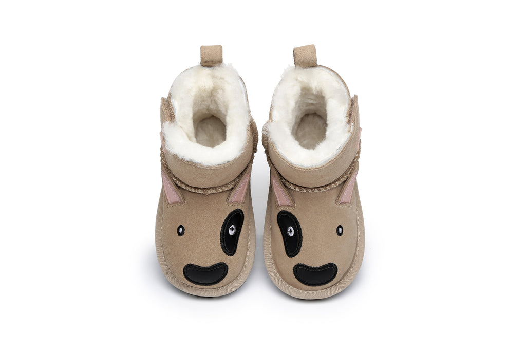 UGG Boots - Hook And Loop Ugg Boots Bull Terrier Toddler