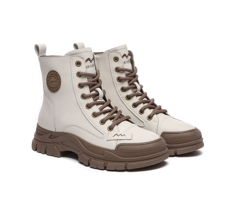 UGG Boots - UGG Lace-up Ankle Boots Leather Verona Boots