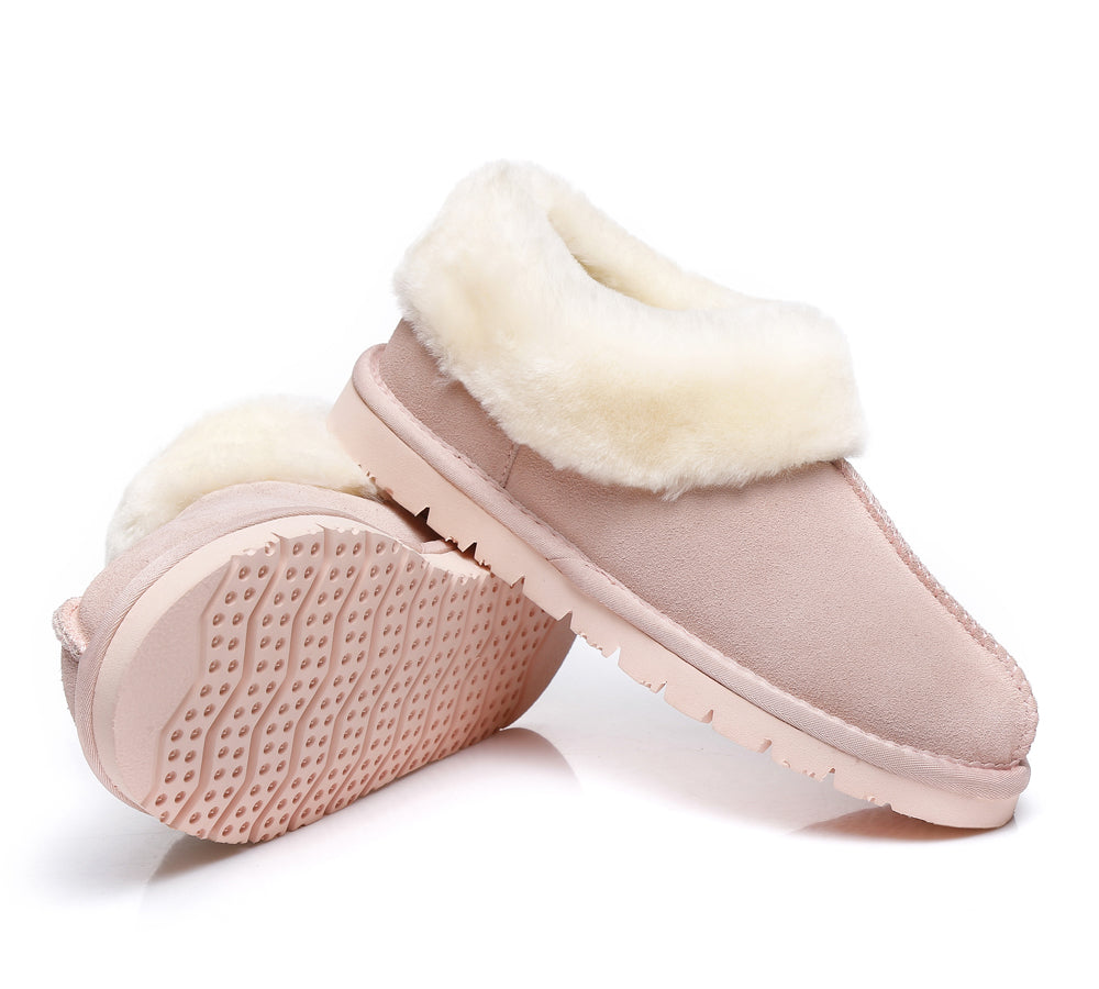 UGG Slippers - Premium Australian Sheepskin Ankle Slipper Unisex Homey